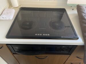 長野キッチン取付け隊　IHヒーターの取替　施工前